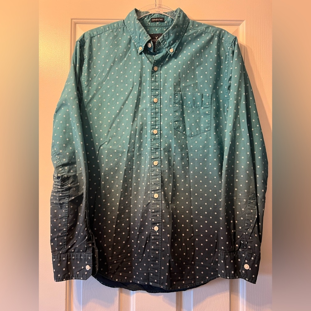AE Blue Ombré Shirt